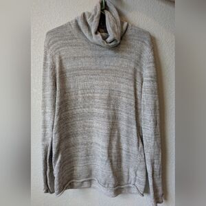 Columbia Tan Slouch Turtleneck Sweater